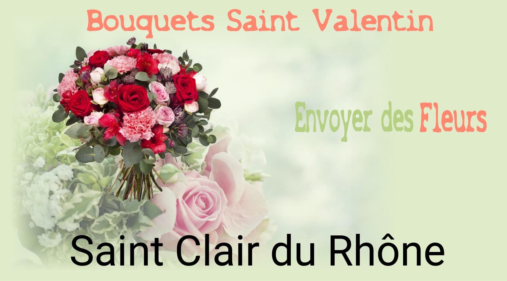 Roses de Saint-Valentin livrées à Saint-Clair-du-Rhône